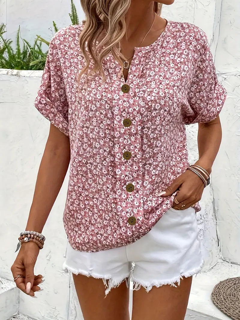 Blusa Floral Refrescante