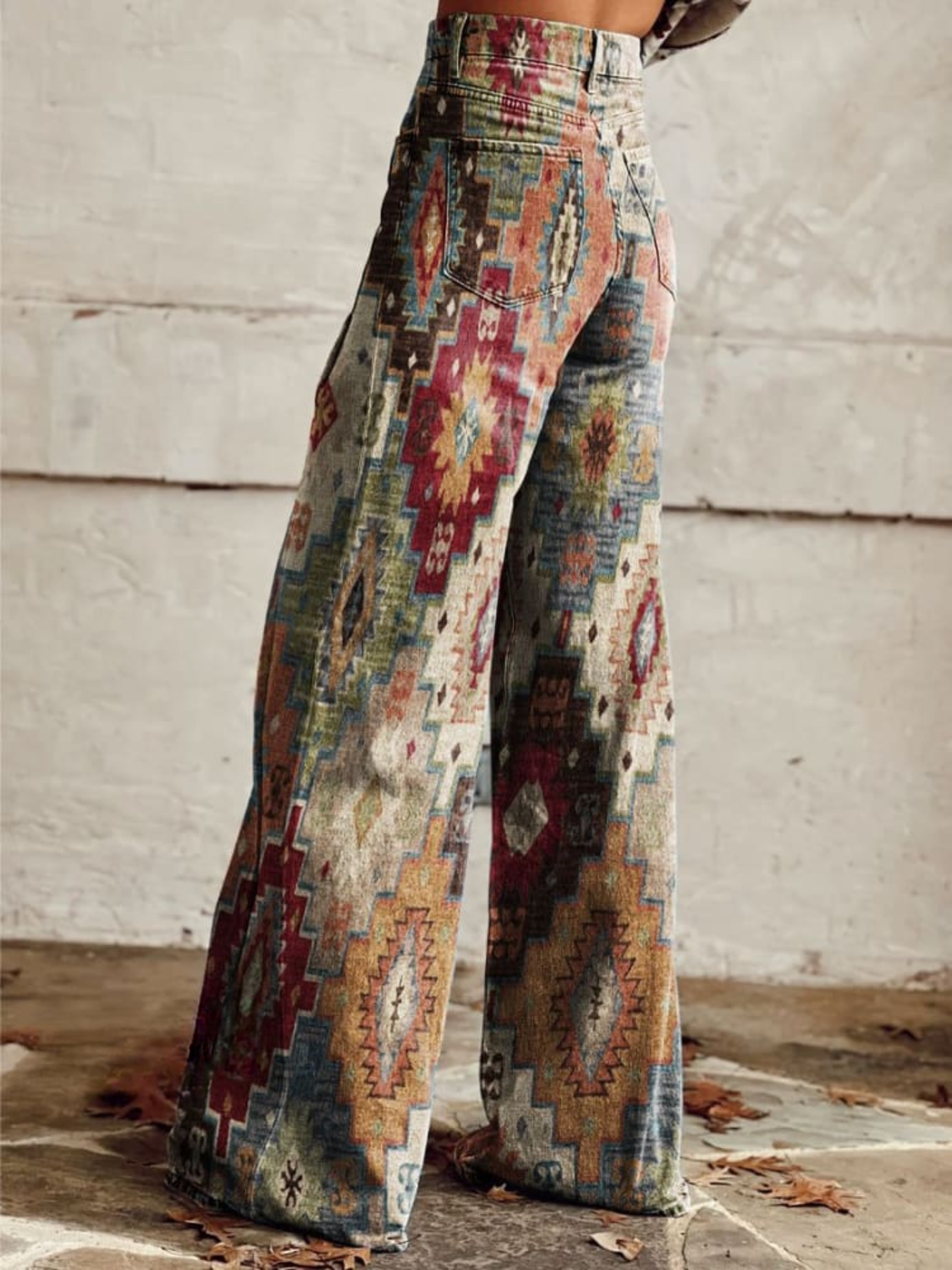 Pantalón Súper-Suave Pierna Ancha