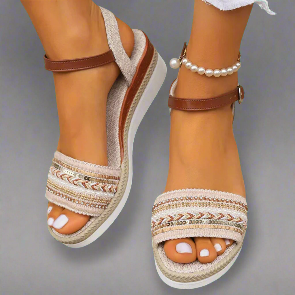 Sandalias Elegantes de Confort Diario