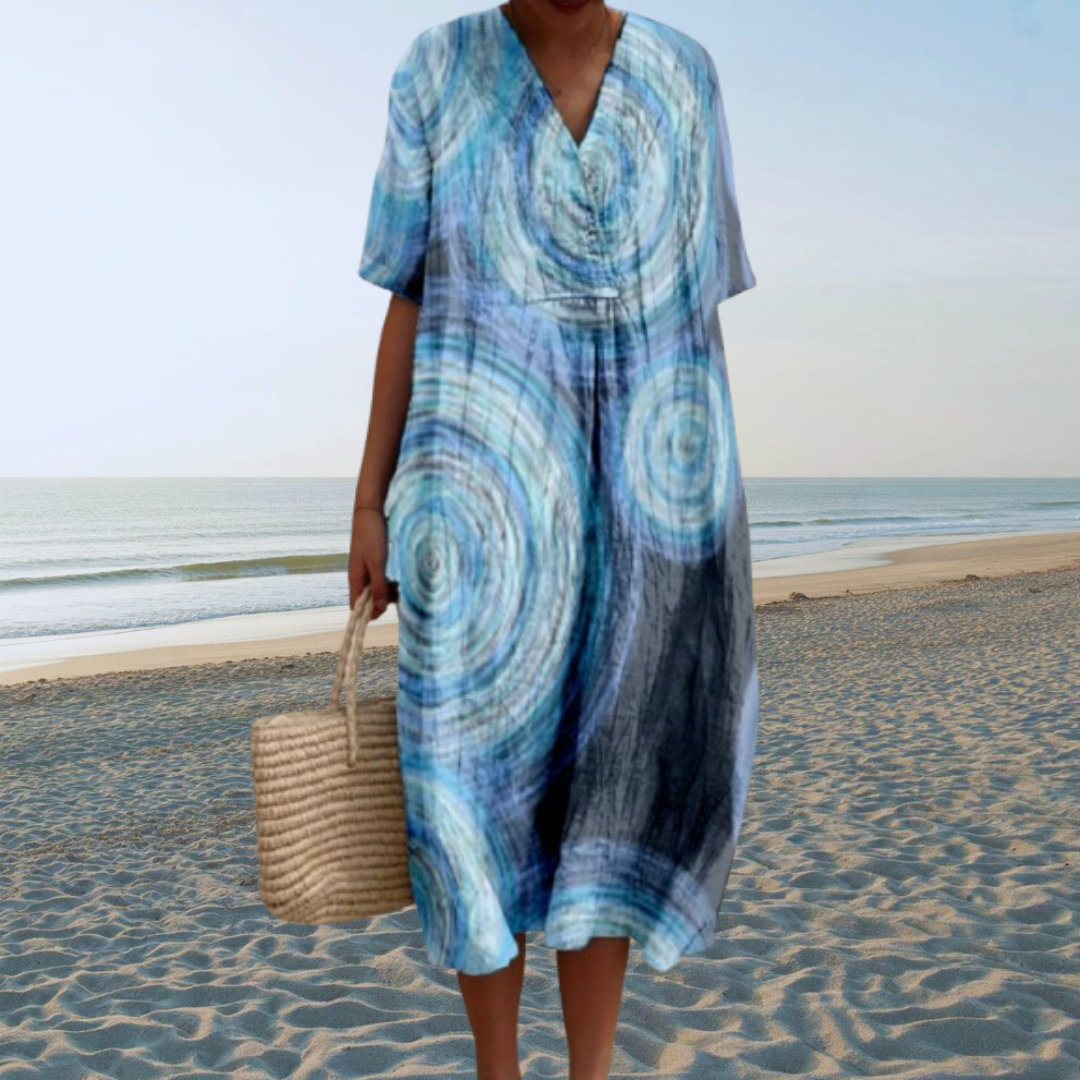 Vestido Ultraligero Estampado