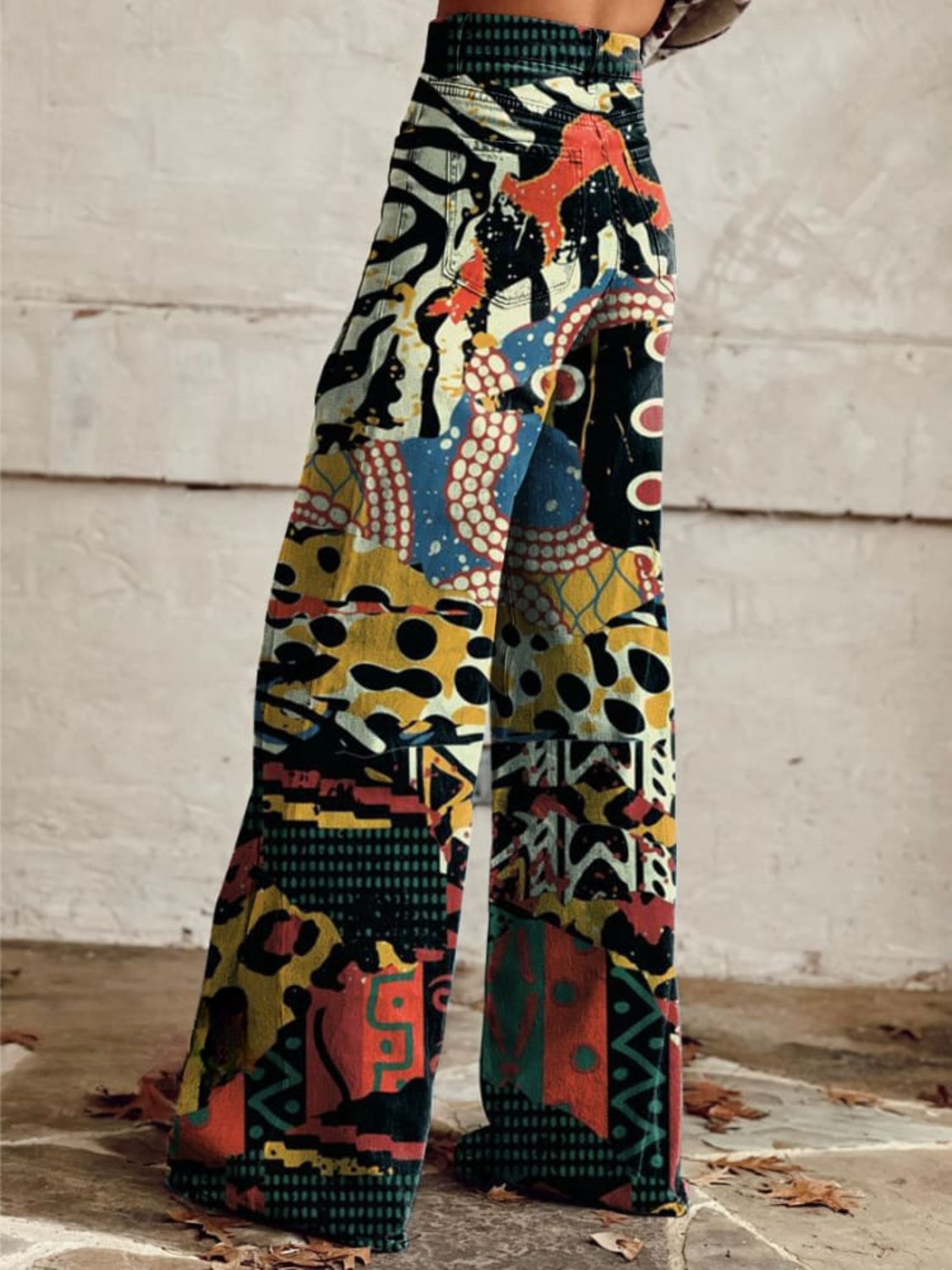 Pantalones Anchos Silueta-Favorecedora