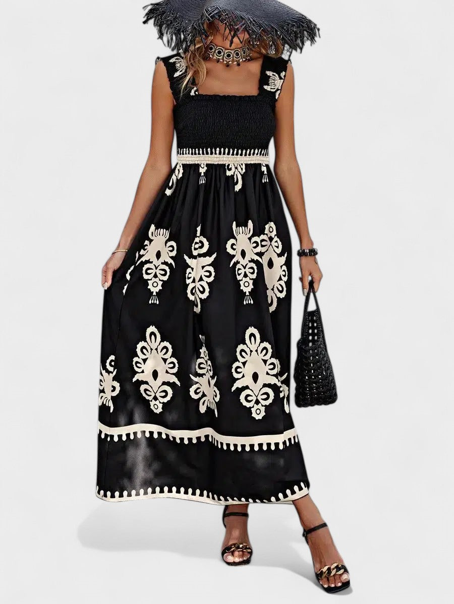 Vestido Boho Efecto-Moldeador
