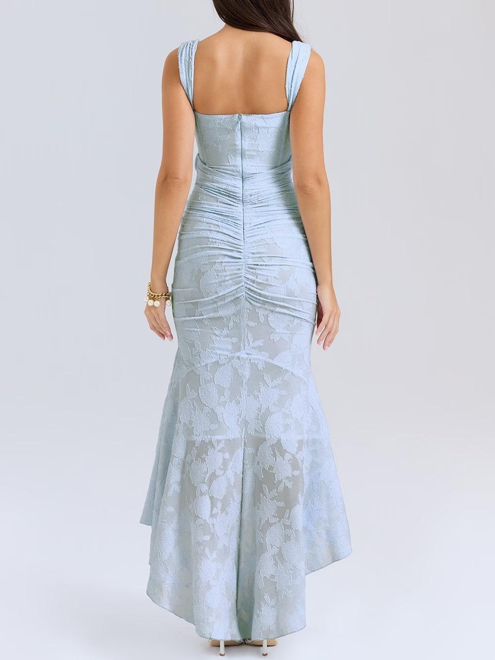 Vestido Maxi Floral Silueta-Moldeadora