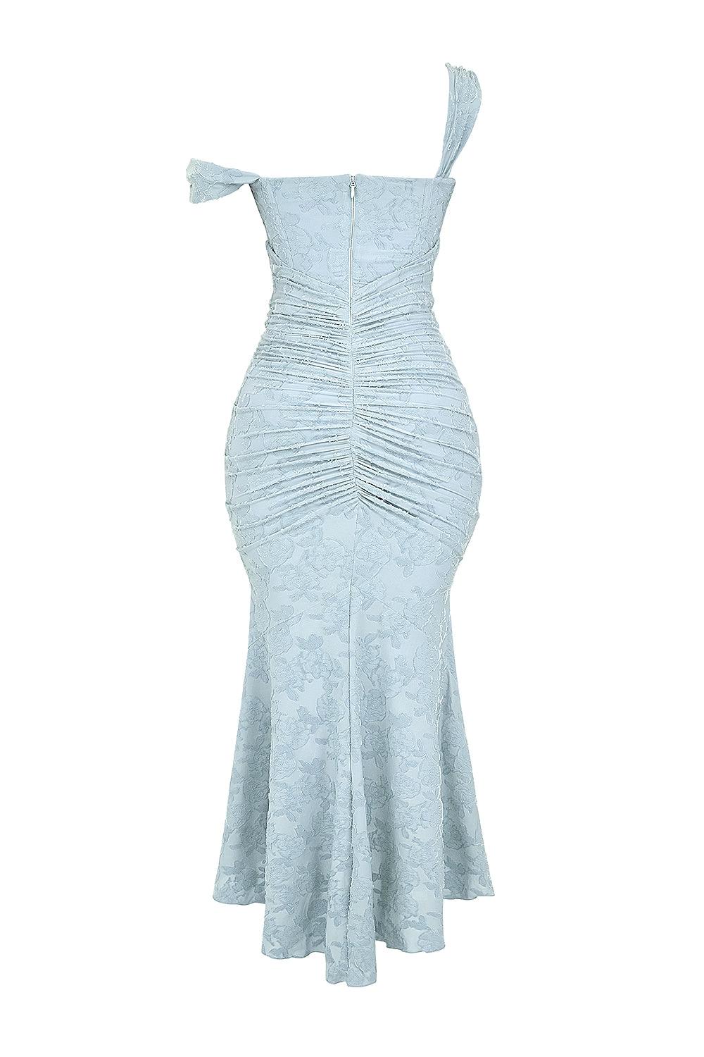 Vestido Maxi Floral Silueta-Moldeadora