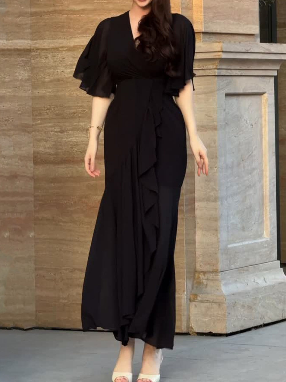 Vestido Floral Silueta-Esbelta