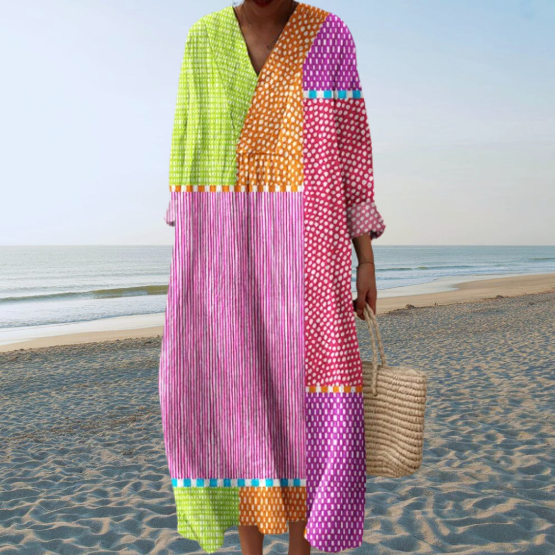 Vestido Romántico Caída-Fluida