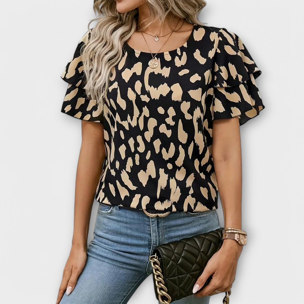 Blusa Estampada Tacto-Suave