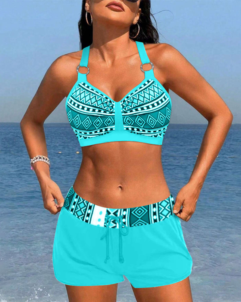 Tankini Soporte-Realce