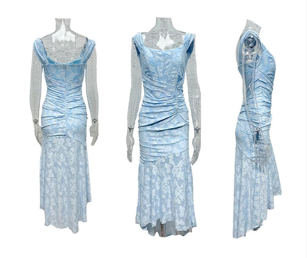 Vestido Maxi Floral Silueta-Moldeadora