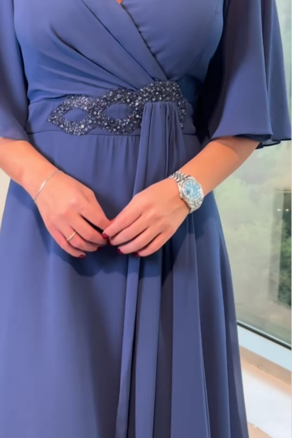 Vestido Maxi Silueta-Esbelta
