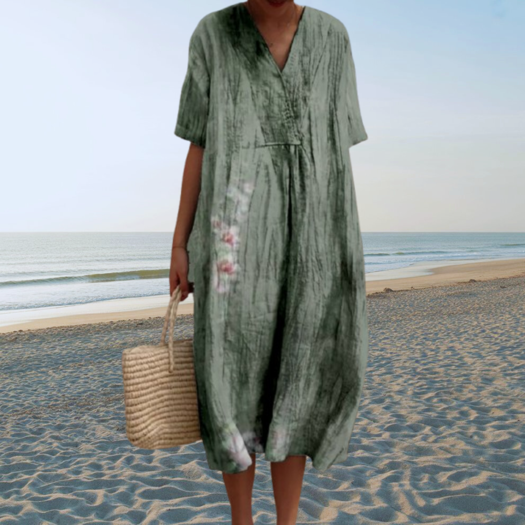 Vestido Ultraligero Estampado