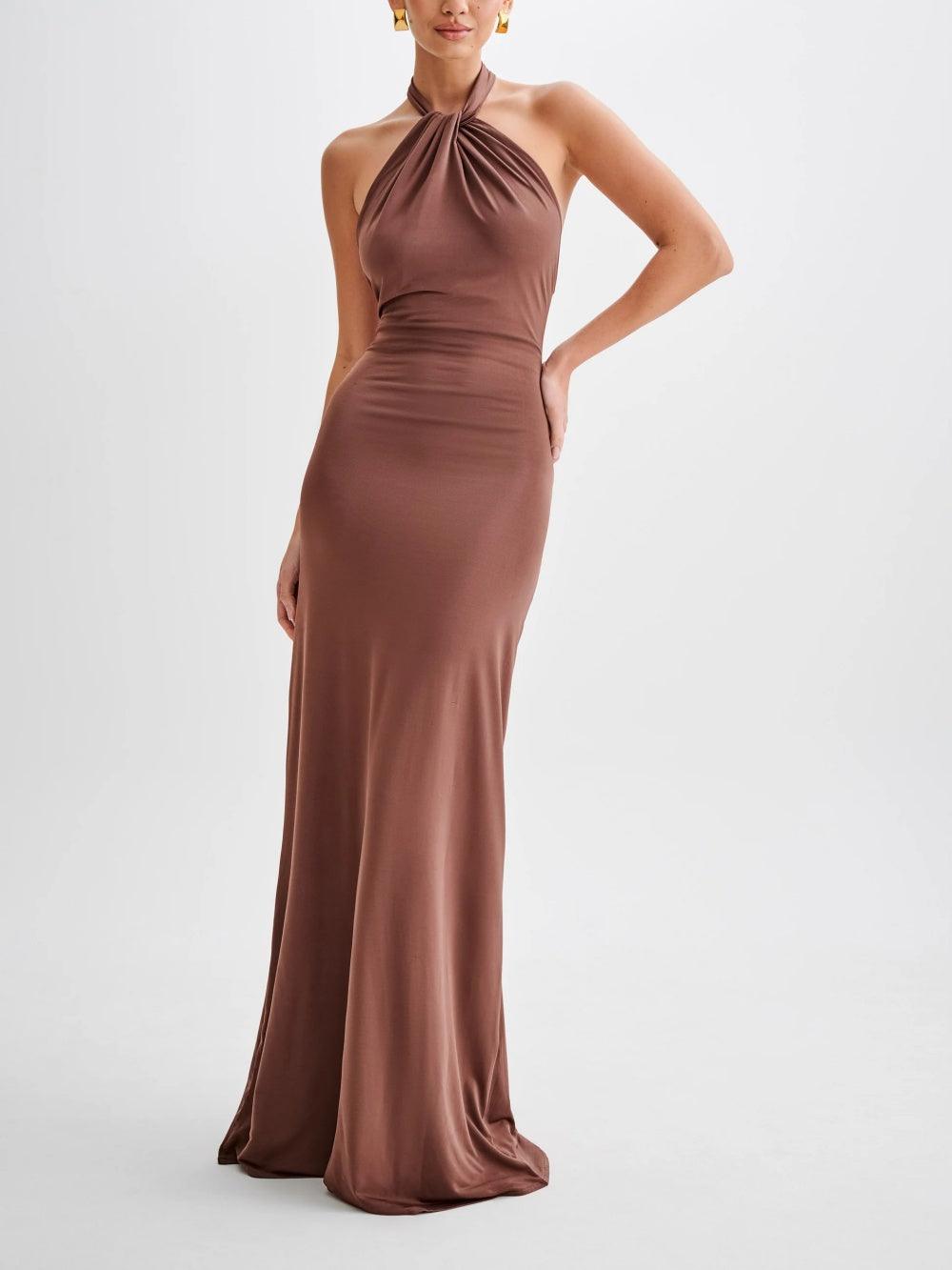 Vestido Largo Silueta-Esbelta