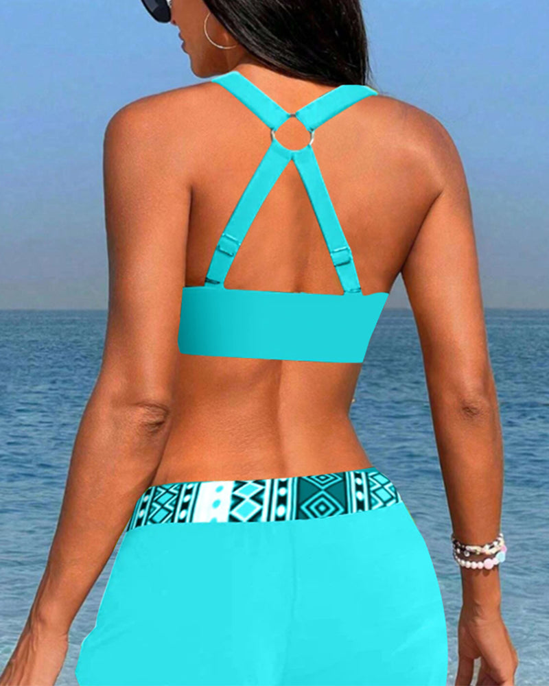 Tankini Soporte-Realce
