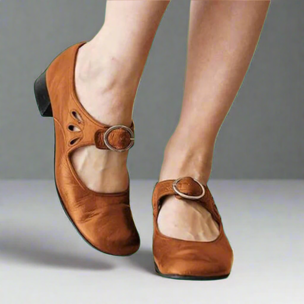 Sandalias Ortopédicas de Cuero Confort