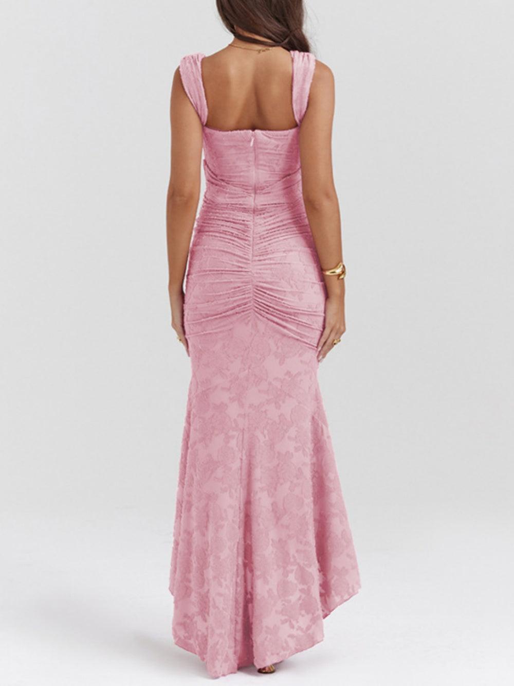 Vestido Maxi Floral Silueta-Moldeadora