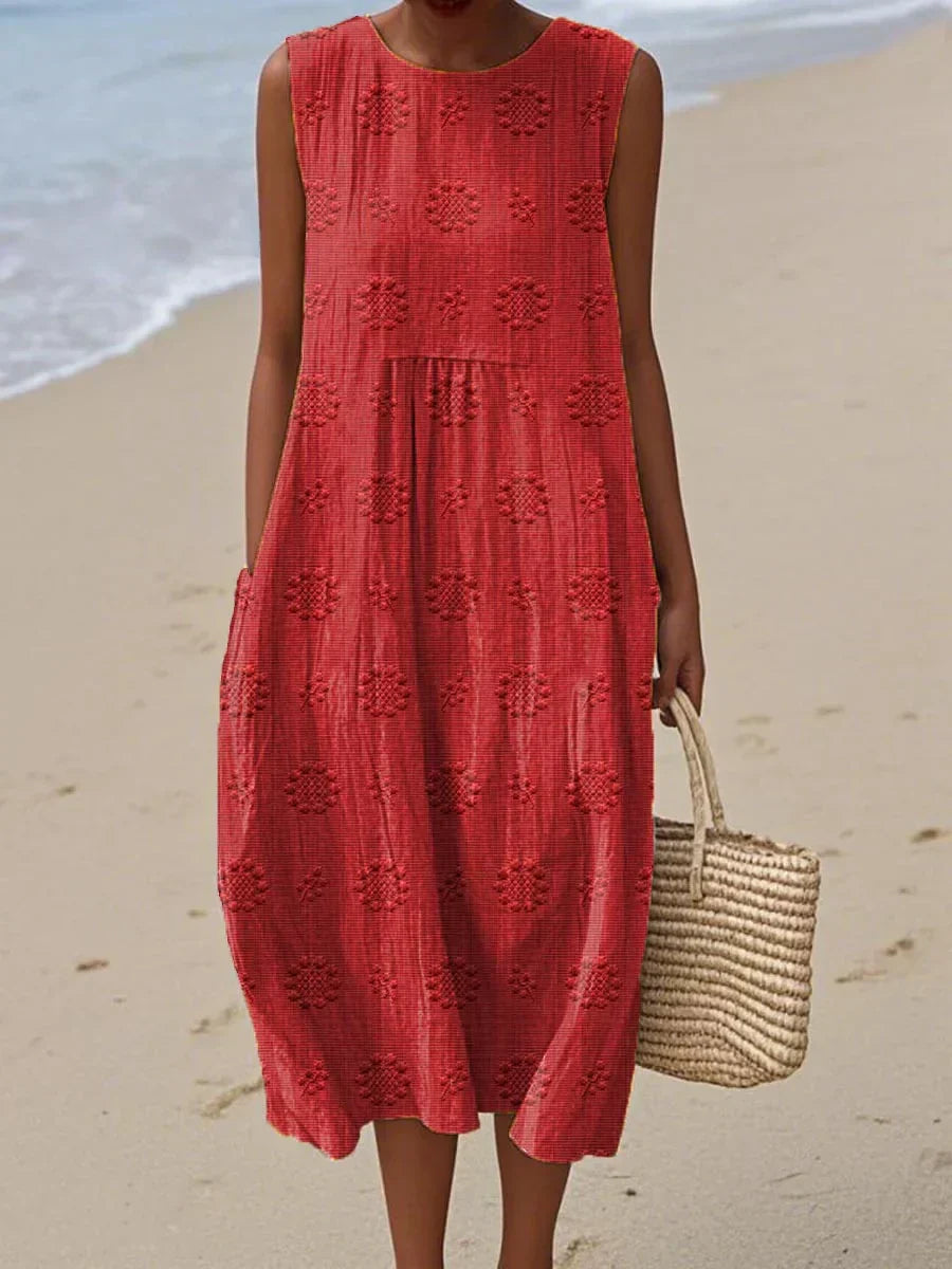 Vestido Estival Antiarrugas