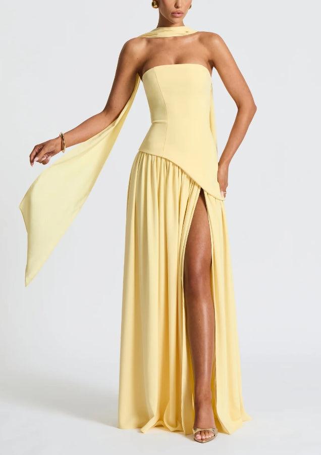 Vestido Largo Silueta-Esbelta