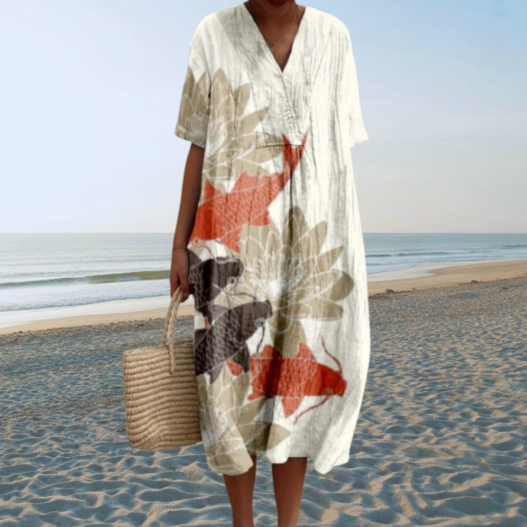 Vestido Ultraligero Estampado