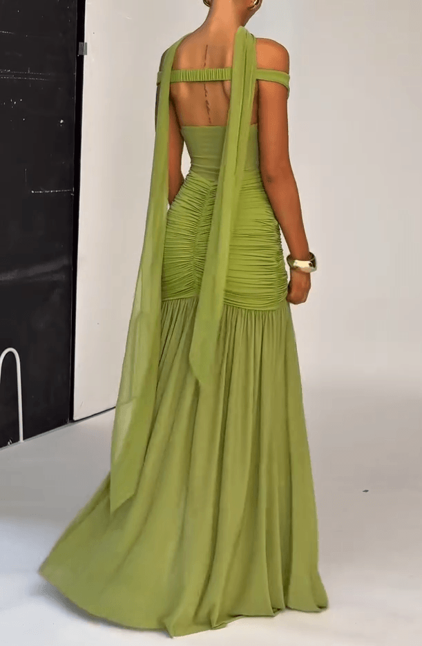 Vestido Maxi Realce-Figura