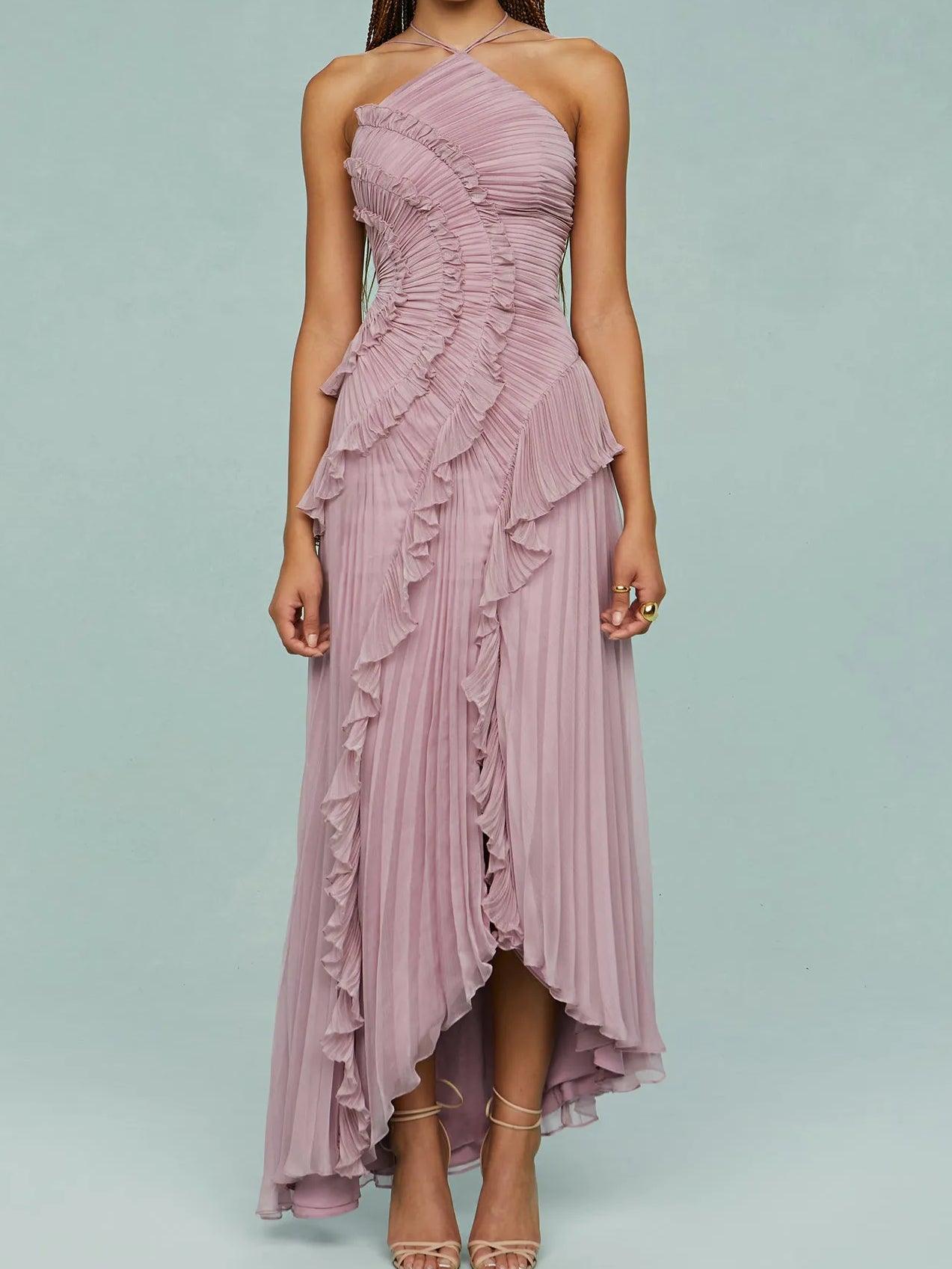 Vestido Halter Eco-Suave