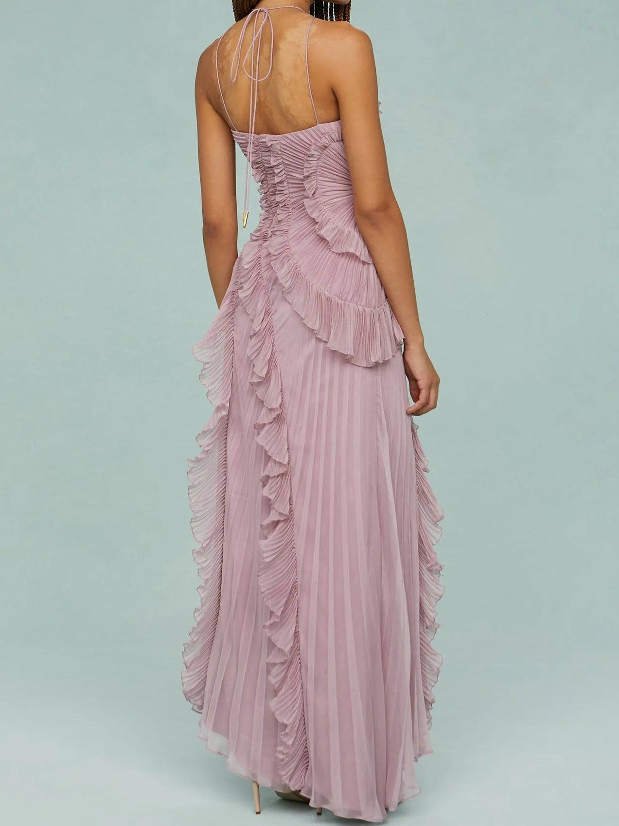 Vestido Halter Eco-Suave