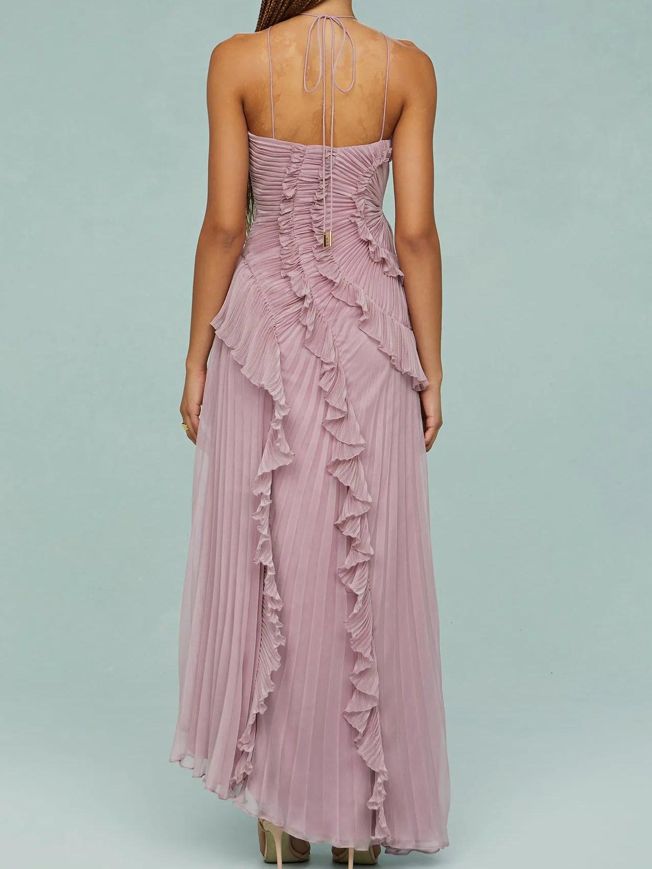 Vestido Halter Eco-Suave