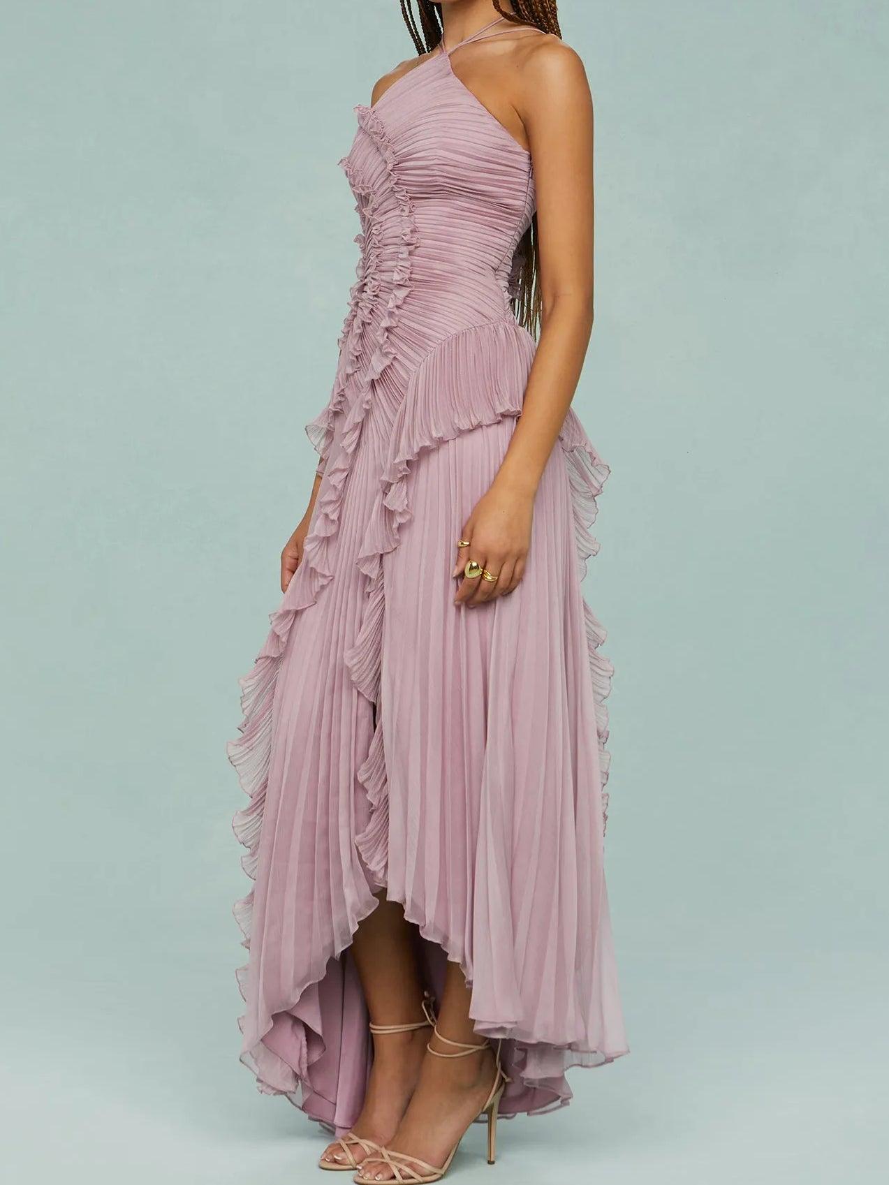 Vestido Halter Eco-Suave
