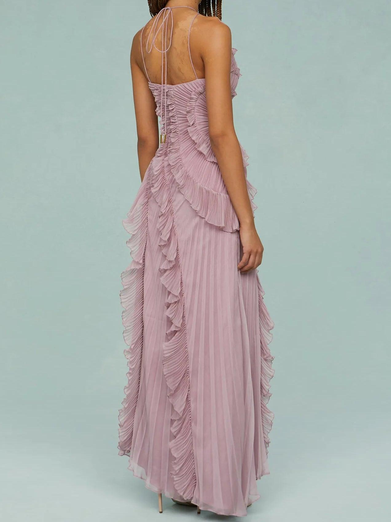 Vestido Halter Eco-Suave