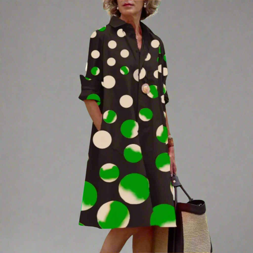 Vestido Midi Elegancia-Fácil