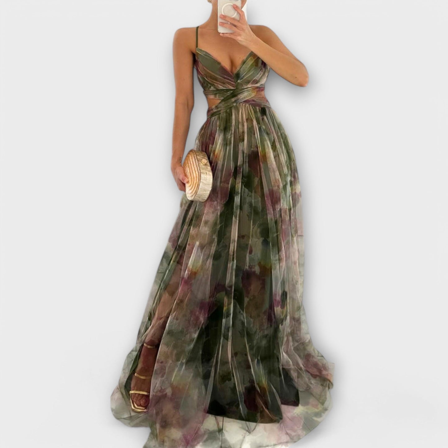 Vestido Maxi Silueta-Esbelta