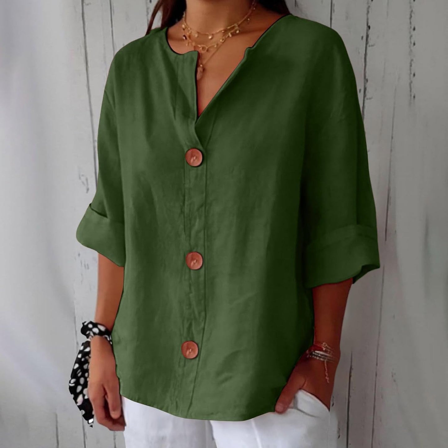 Blusa Lino Anti-Calor