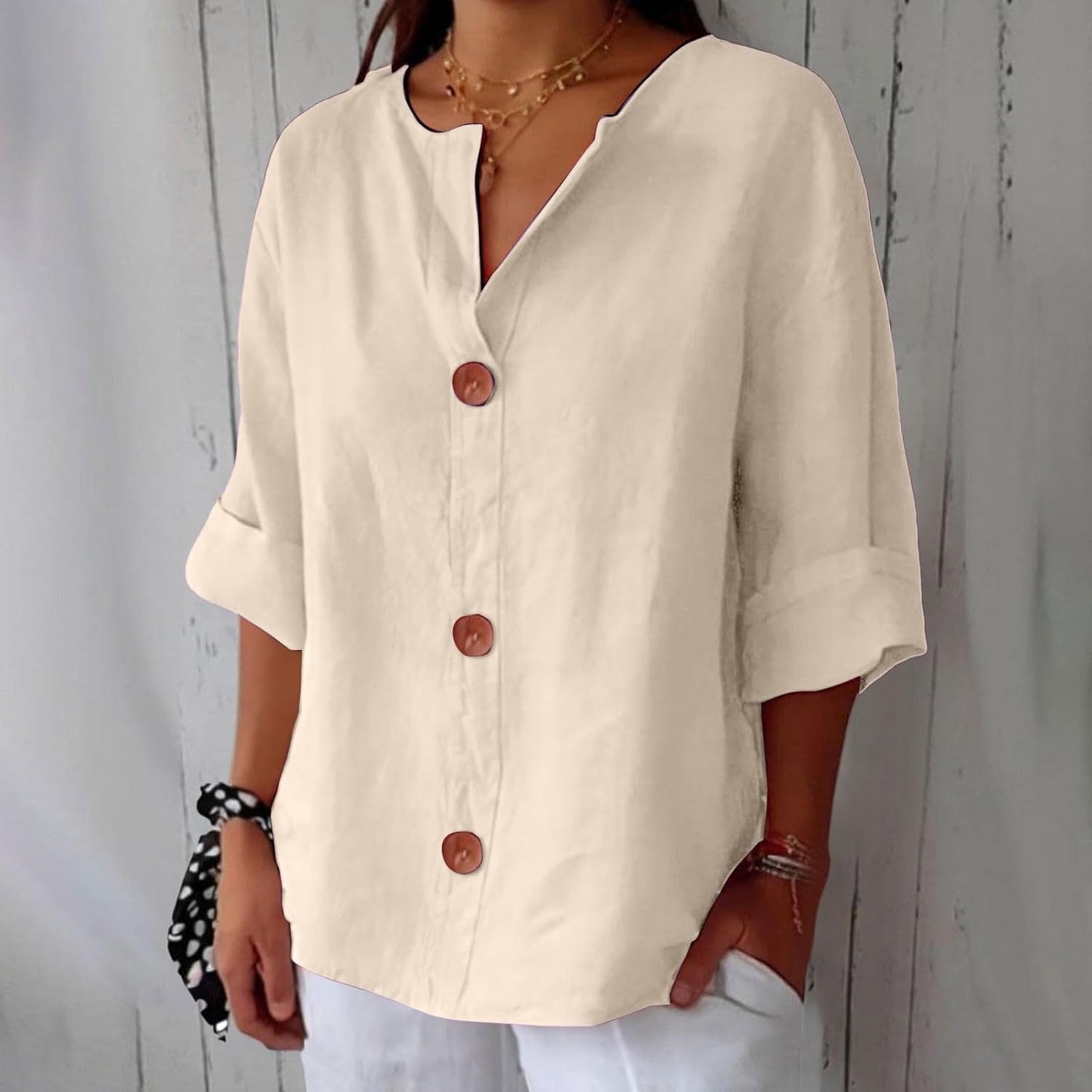 Blusa Lino Anti-Calor