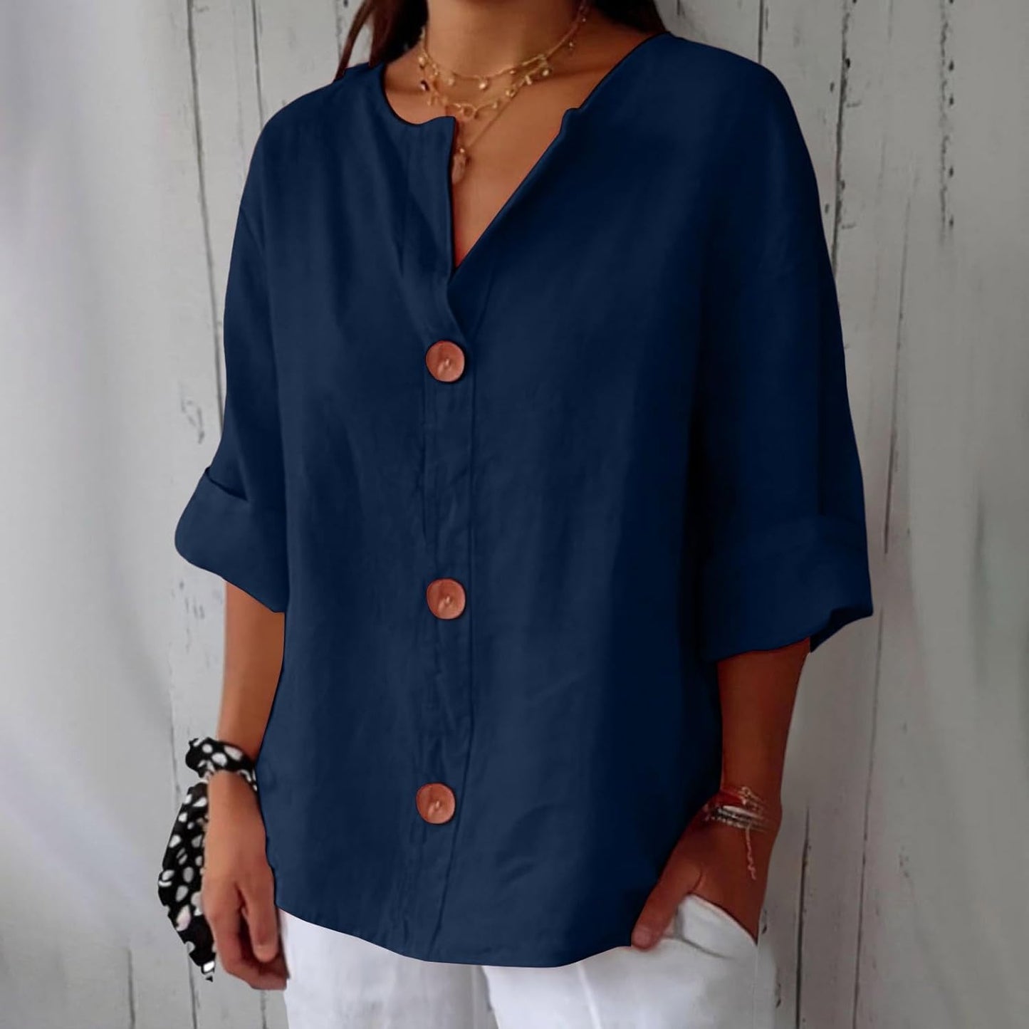 Blusa Lino Anti-Calor