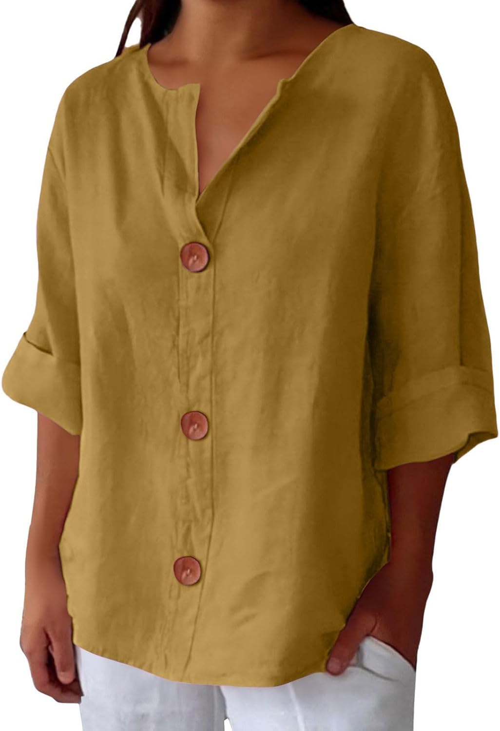 Blusa Lino Anti-Calor