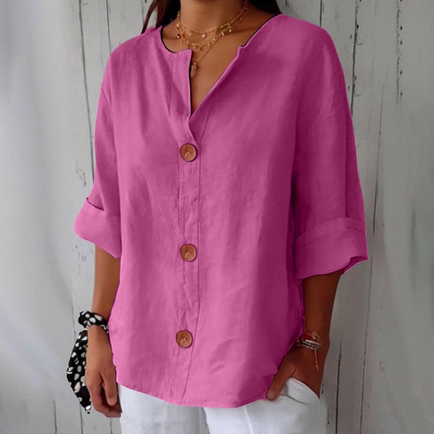 Blusa Lino Anti-Calor