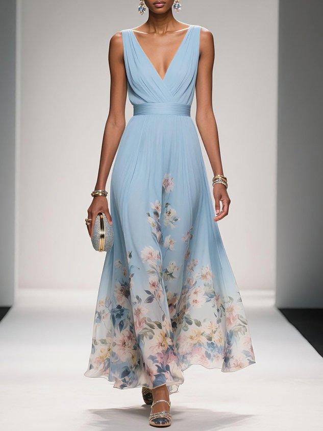 Vestido Maxi Figura-Esbelta
