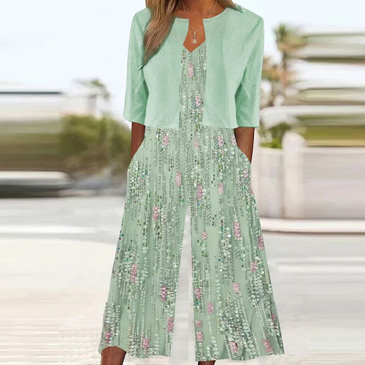 Conjunto Verde Efecto-Estiliza