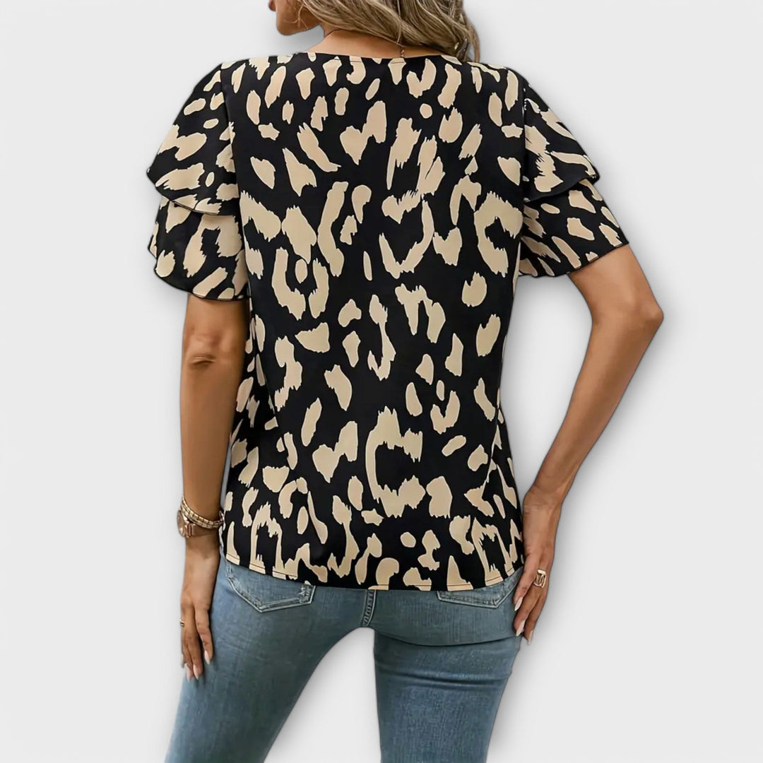 Blusa Estampada Tacto-Suave