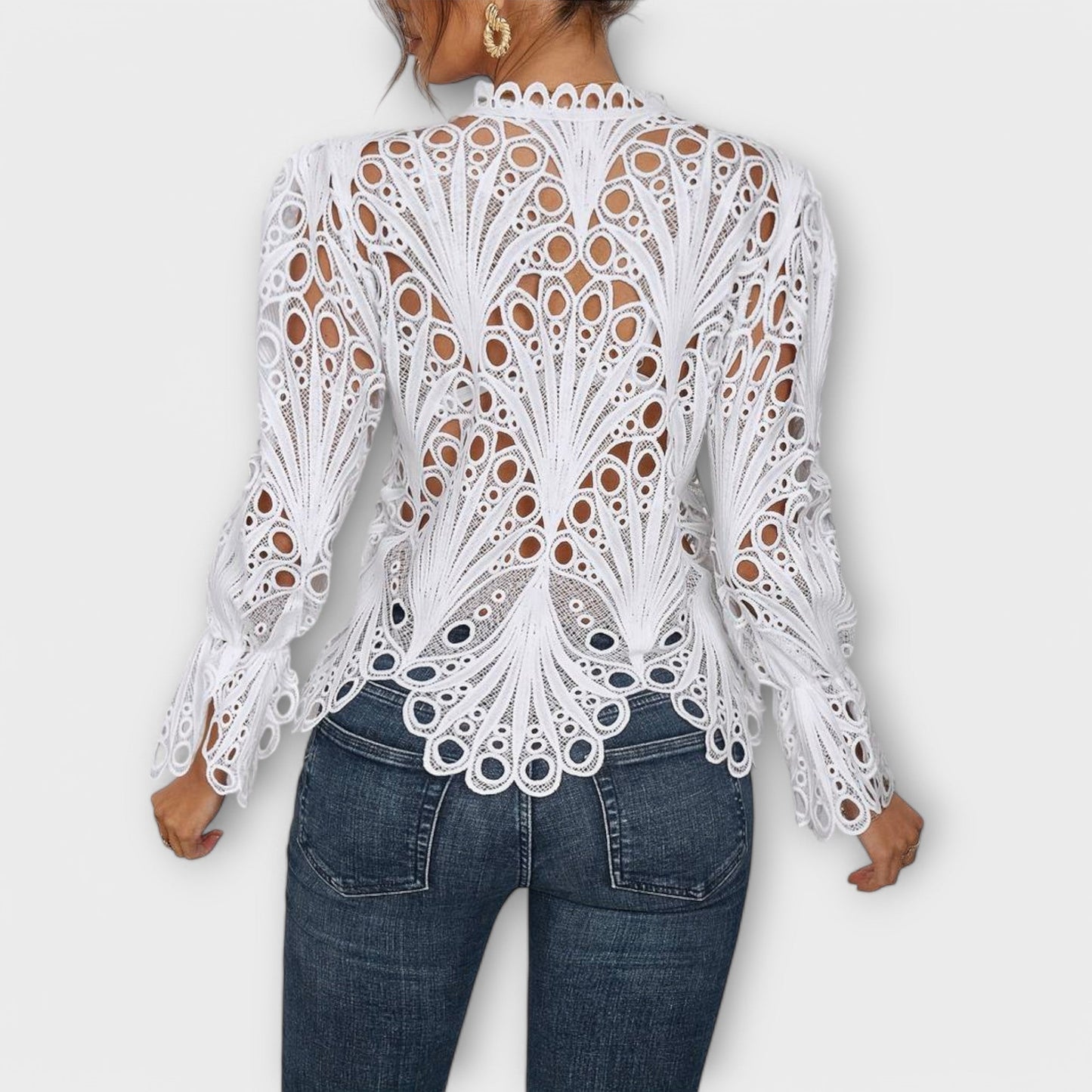 Blusa Asimétrica Silueta-Esbelta