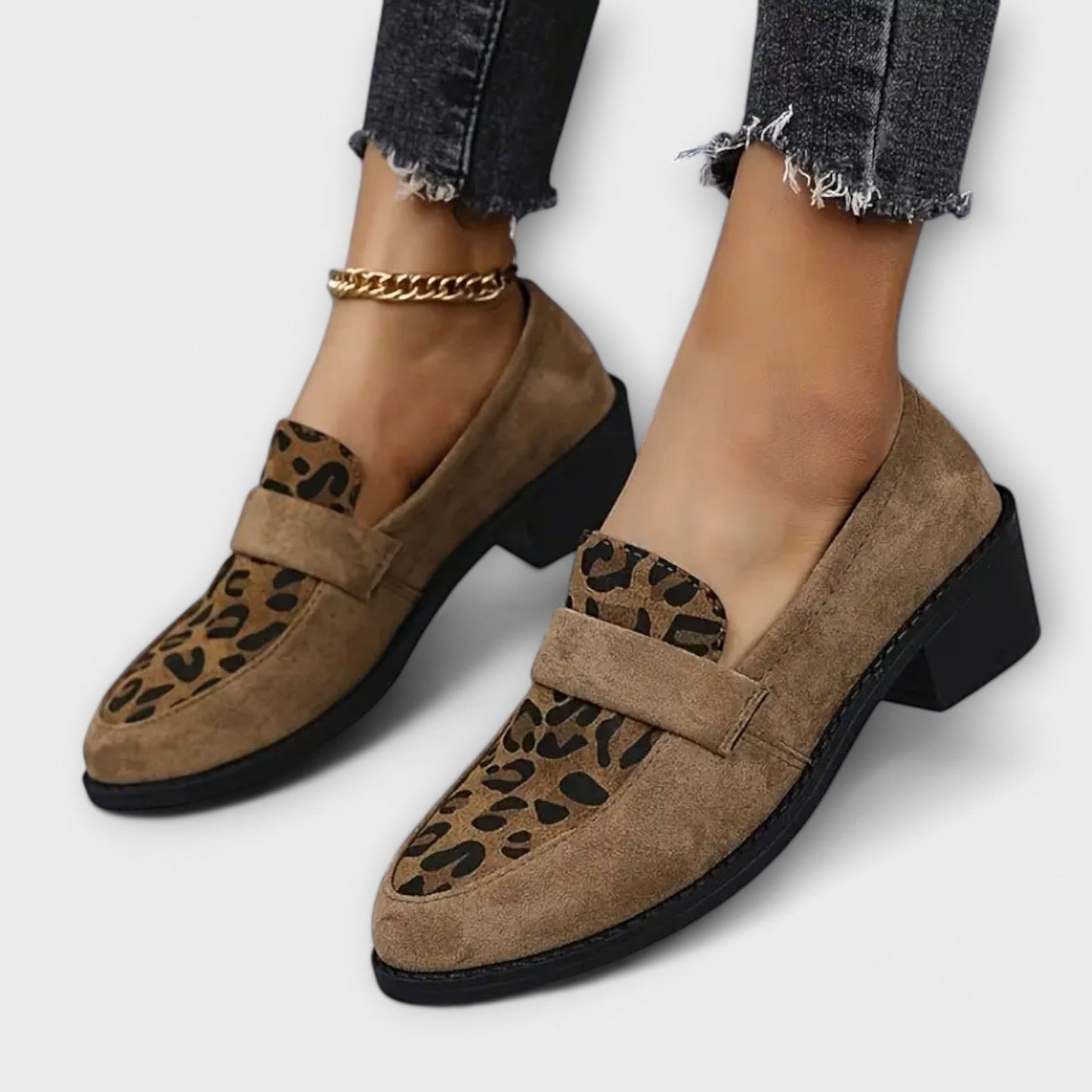 Zapatos Leopardo Elegancia