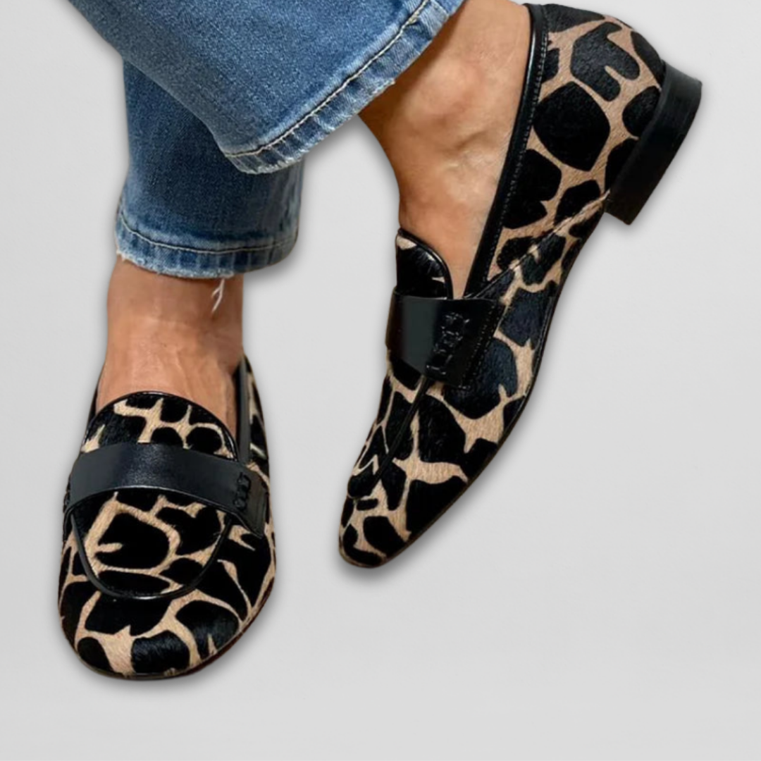 Mocasines Confort-Plus Animal-Print