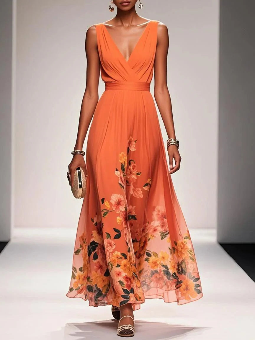 Vestido Maxi Figura-Esbelta