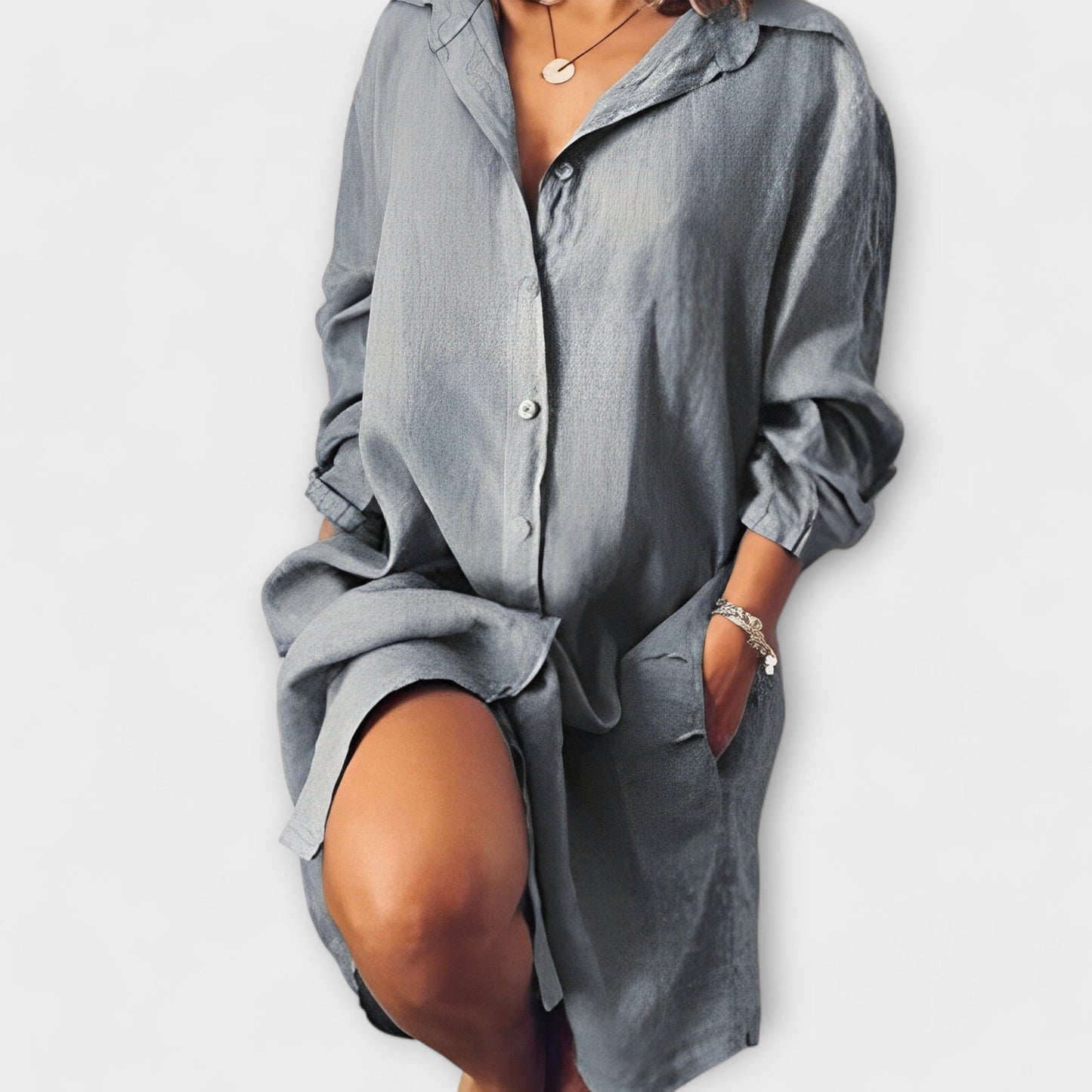 Blusa Lino Fresco-Ligera