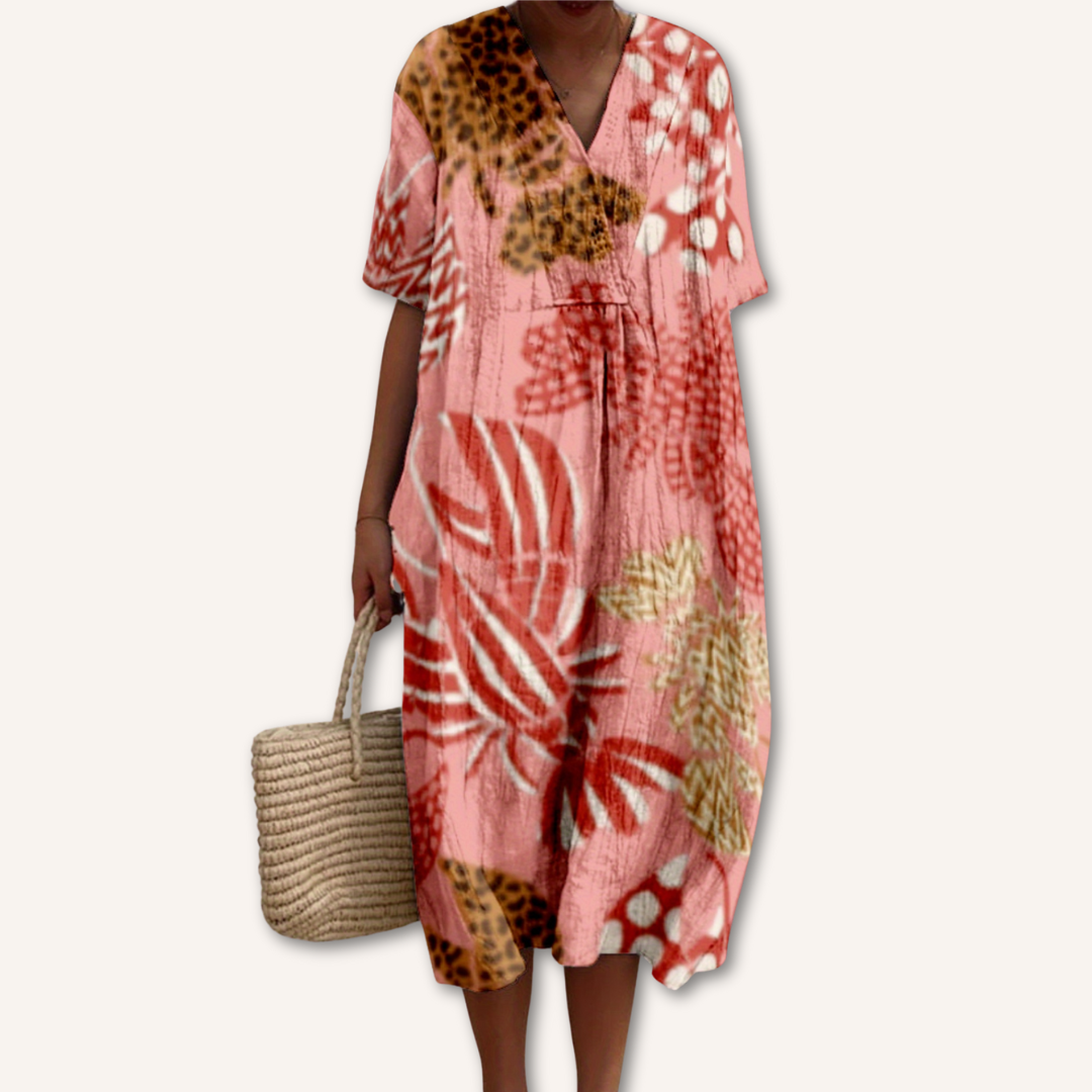Vestido Ultraligero Estampado