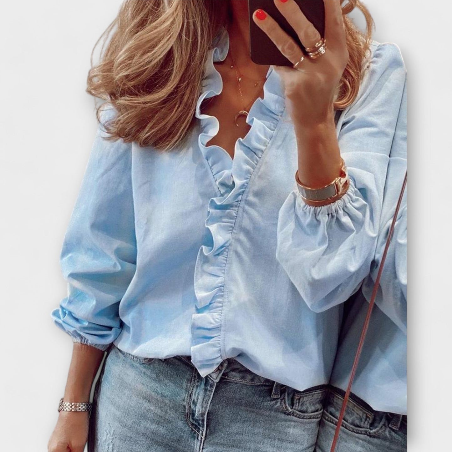 Blusa Moderna-Clásica