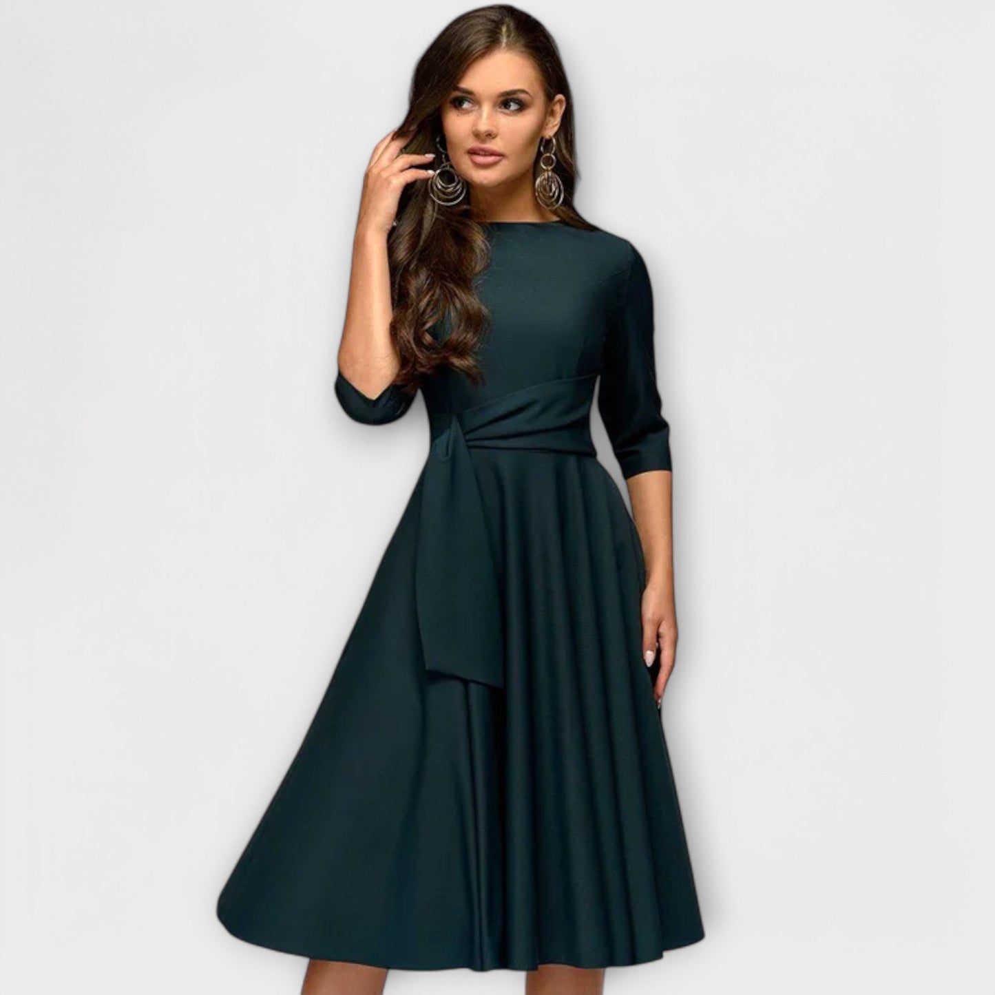 Vestido Estampado Favorecedor
