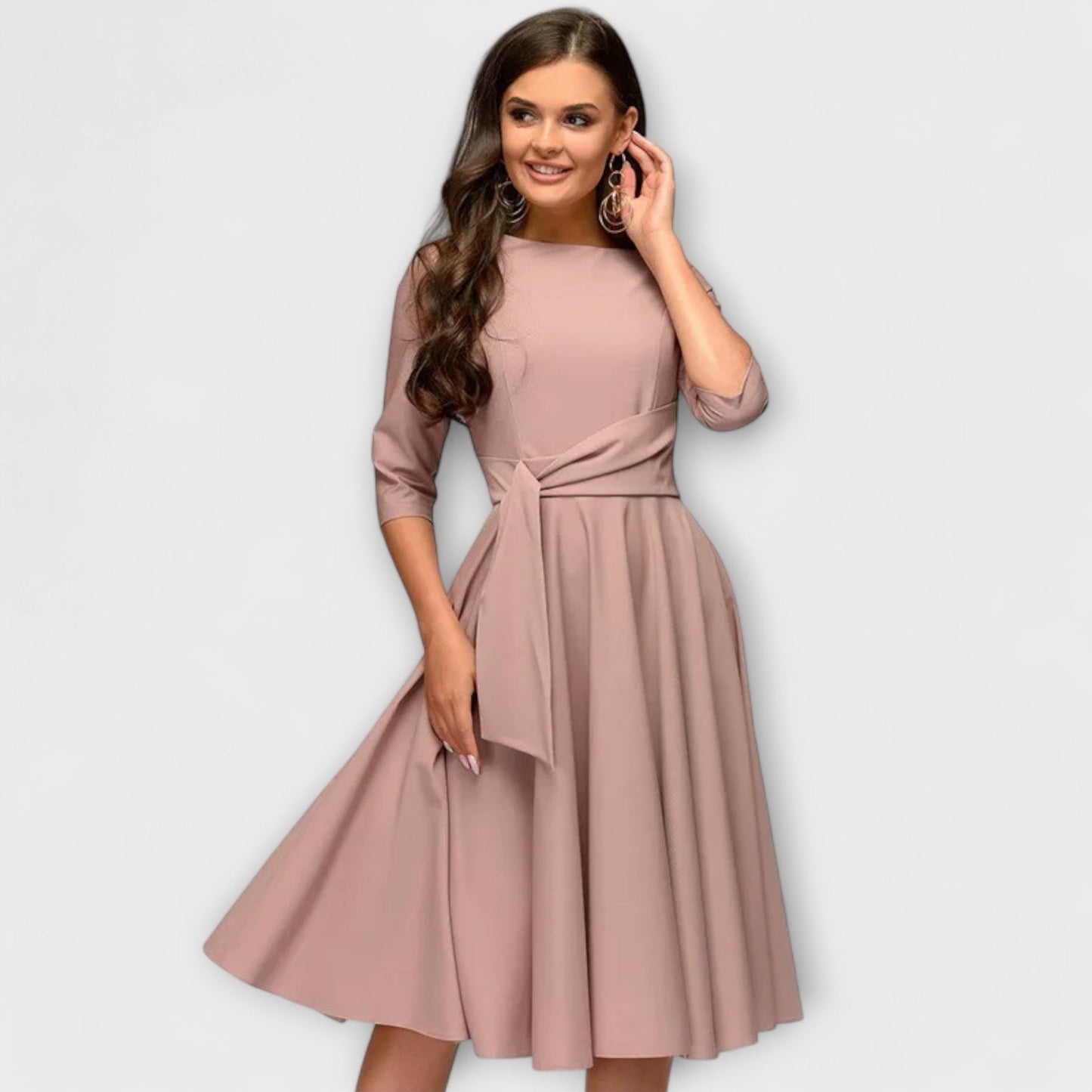 Vestido Estampado Favorecedor