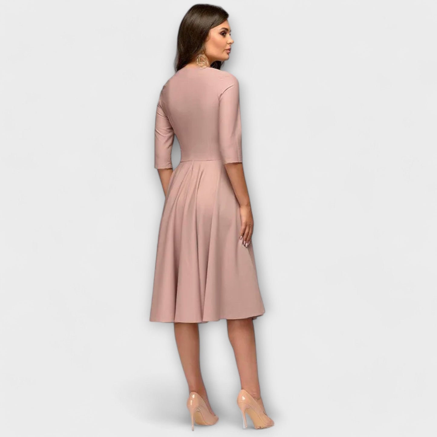 Vestido Estampado Favorecedor