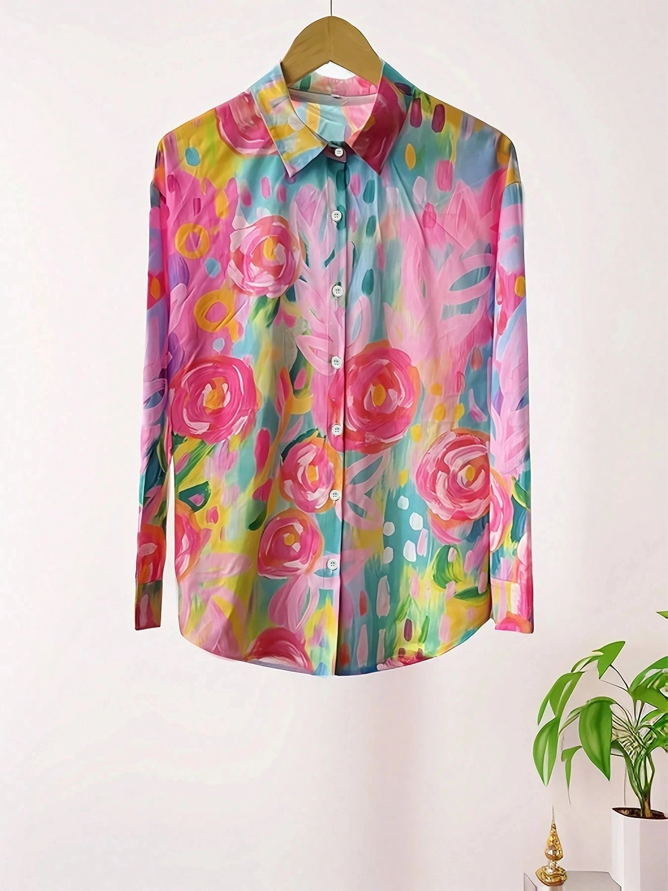 Blusa-Colorida Versátil