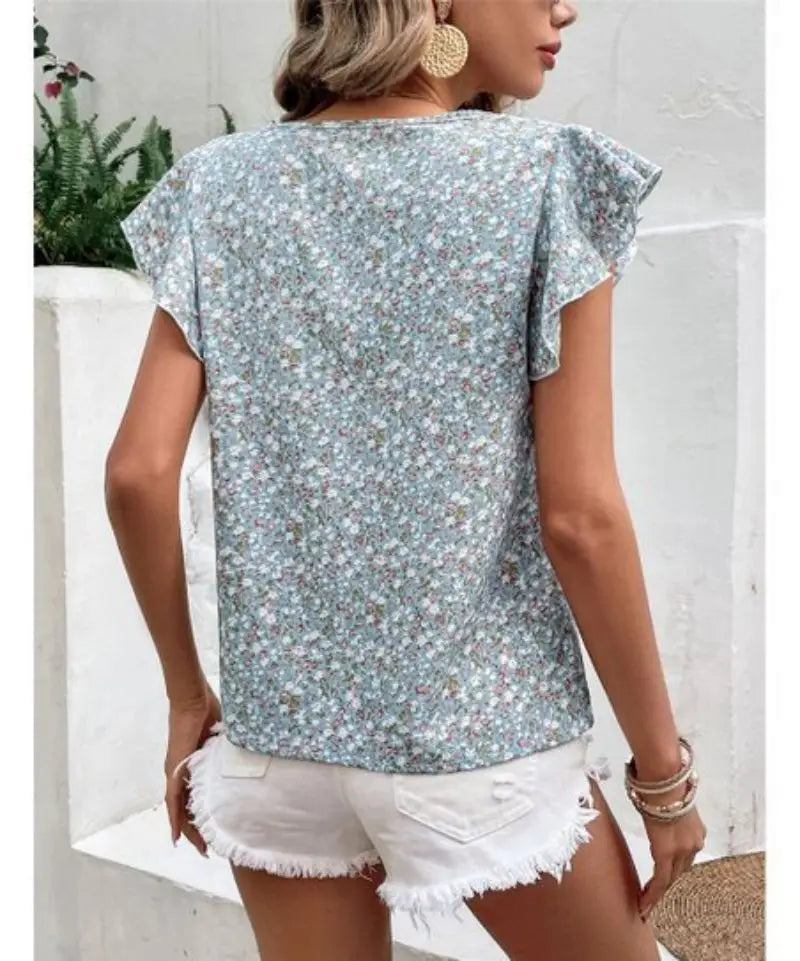 Blusa Alba Floral Elegante